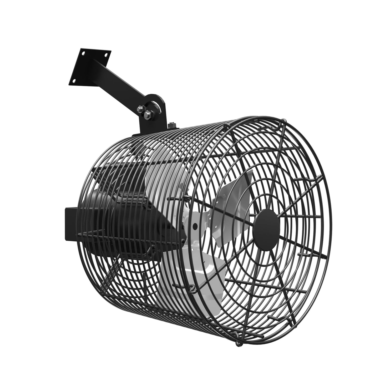 FICBXRA Greenhouse Air Circulation Fan 1/80 HP 115V Ceiling Wall Mount High Speed Circulation Fan for Greenhouse, Warehouse, Patio, Garage 450CFM, ETL