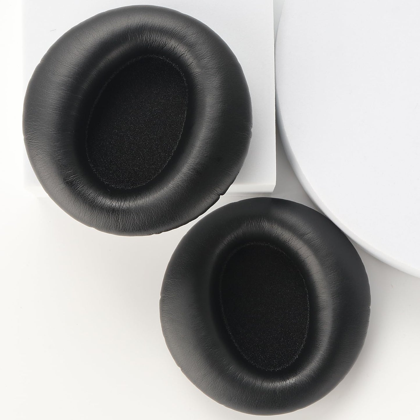 COWIN E7 Ear Pads Replacement Round Ear Cushions Compatible with COWIN E7 / E7 Pro Active Noise Cancelling Headphone Soft Protein Leather and Noise