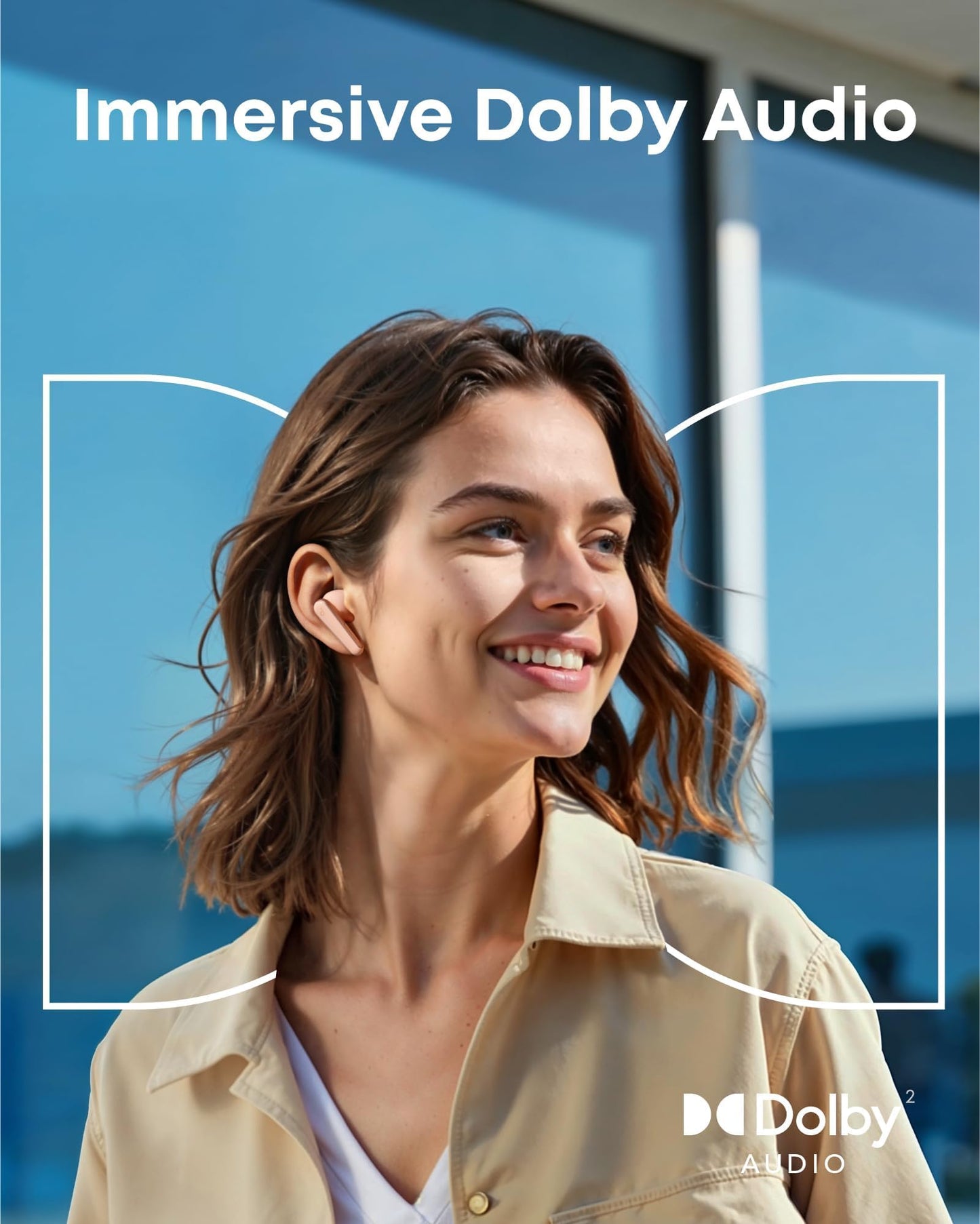 Soundcore Liberty 5 by Anker Noise-Cancelling Earbuds with Dolby Audio