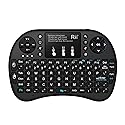 Rii i8 Mini 2.4GHz Wireless Touchpad Keyboard with Mouse for PC, PAD, XBox 360, PS3, Google Android TV Box, HTPC, IPTV (2.4G Black)