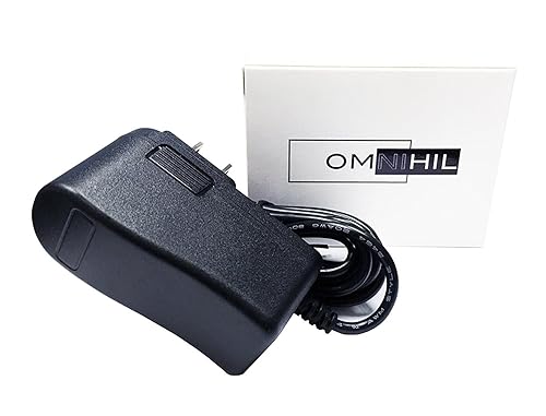 OMNIHIL AC/DC Power Adapter Compatible with ViewSonic VFD820-70 VFM820-70 VFM820-50 8" Digital Picture Frame Cable PS