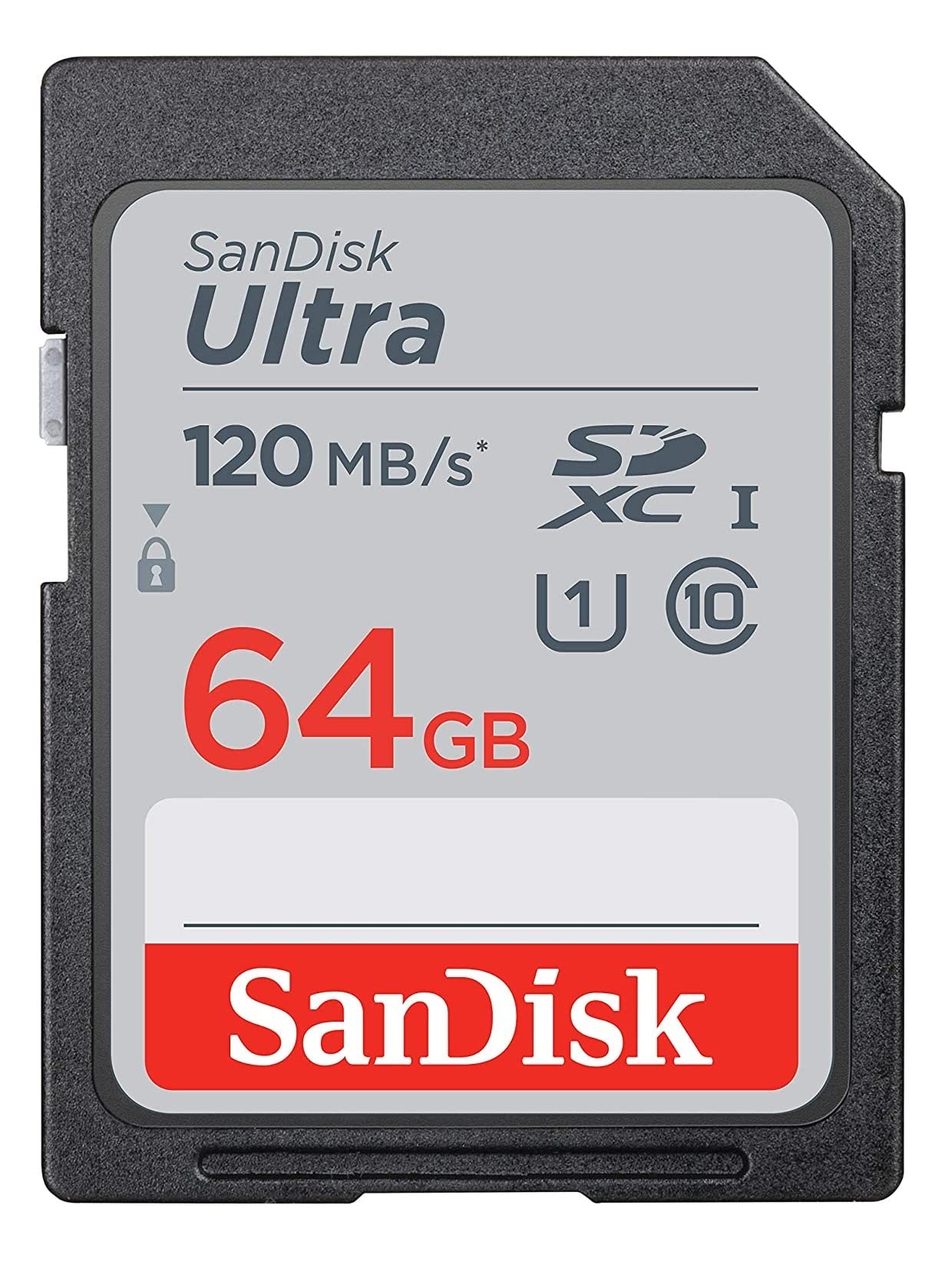 SanDisk Ultra SDXC 64GB SD Card for Nikon Mirrorless Camera Works with Z30, Z6 II, Z7 II (SDSDUN4-064G-GN6IN) Full HD U1 C10 Bundle with (1)