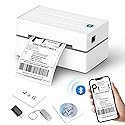 Anycash Bluetooth Thermal Label Printer, Wireless 4x6 Shipping Label Printers for Small Business, Compatible with Android&iOS and Windows, Address