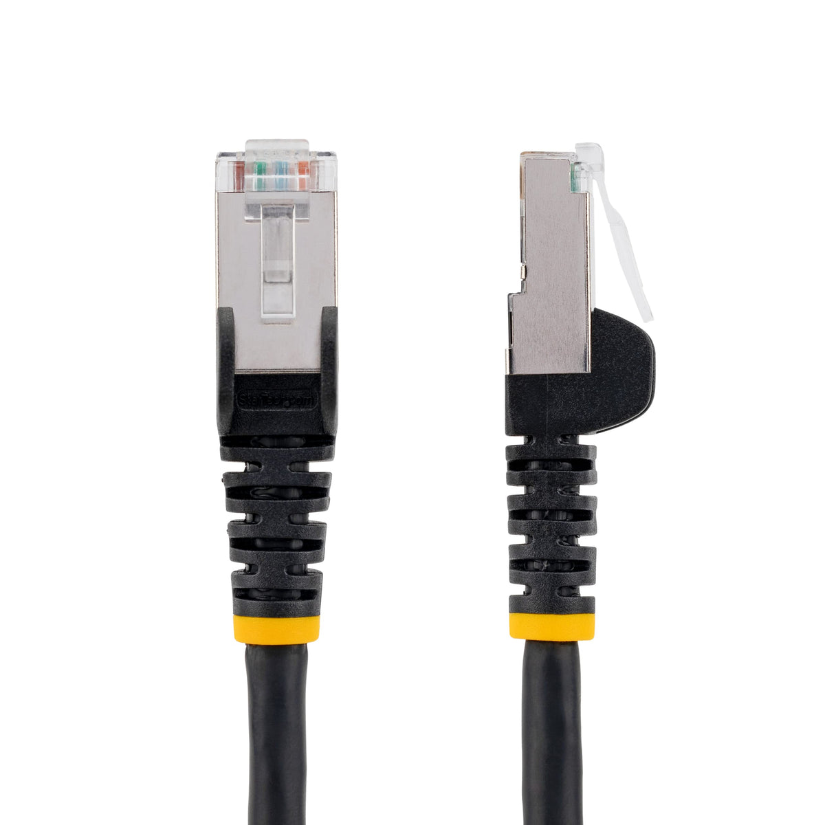 StarTech 30ft Cat6a Snagless Ethernet Cable, S/FTP, 100W PoE, LSZH, Black