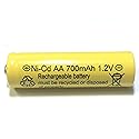 RELIGHTABLE 700mah AA NiCd 1.2v Rechargeable Batteries Garden Solar Ni-Cd Light LED S (Pack of 20)