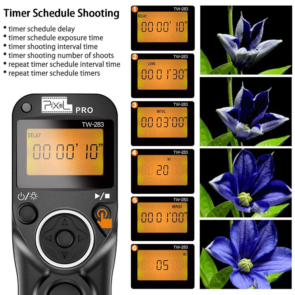 Wireless Remote Shutter Compatible for Sony Alpha a7 a7II III R RII RIII A7IV a7RIV a7S a300 a6000 a6500 a6400 a6300 a77II a100 a300 a450 a500 a580