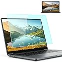 BSPROTE 2-Pack 15.6 Inch 16:9 Anti Blue Light Screen Protector, Matte Anti Glare Film UV Blocking Protector Compatible with 15.6'' Hp Acer Asus Lenovo