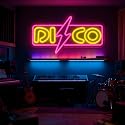 Neonawall Disco Neon Sign for Wall Decor Light Up Letters Led Sign Birthday Party Gifts Led Decorative Night Signs Dance Room Decorations Supplies