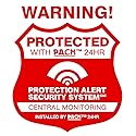 8 Propertyguard Home Security Alarm Stickers for Windows & Doors UV Coated and 1 CCTV Warning Decal
