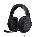 Logitech G433 7.1 Wired Gaming Headset with DTS Headphone: X 7.1 Surround for PC, PS4, PS4 PRO, Xbox One, Xbox One S, Nintendo Switch - Triple Black
