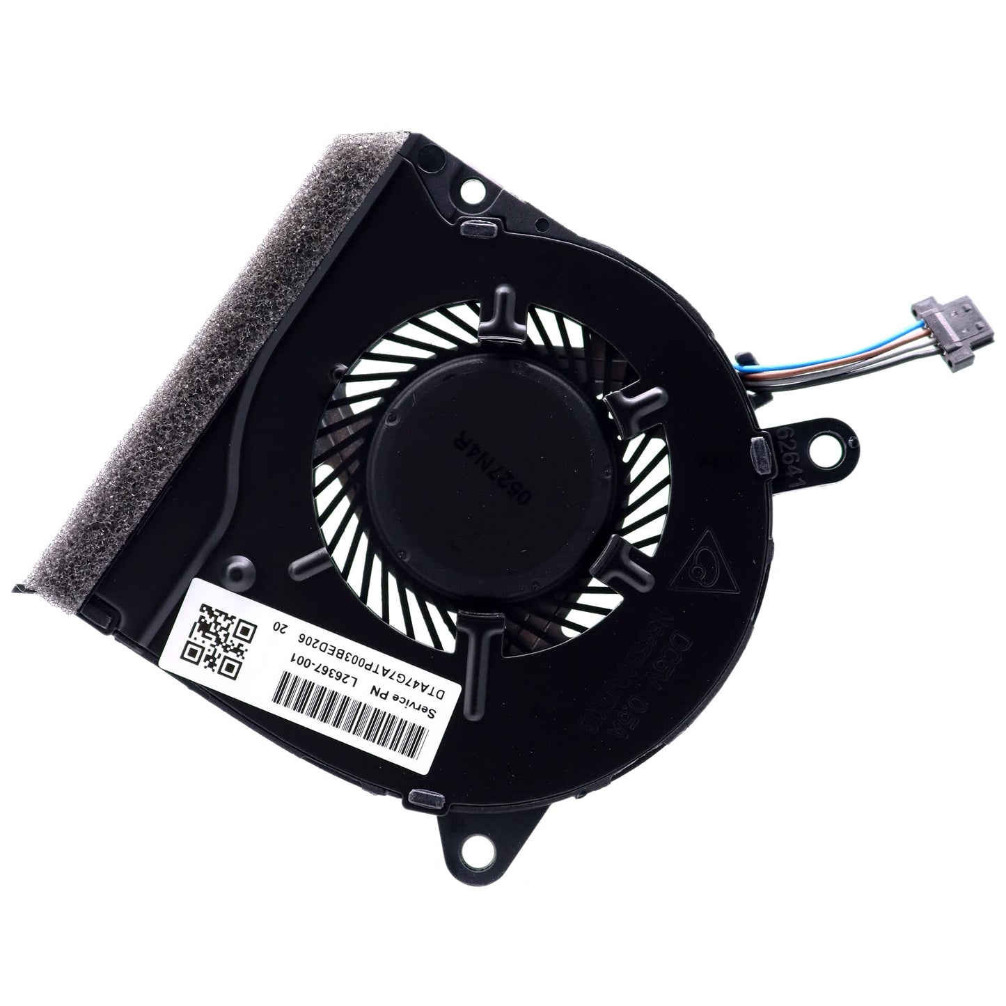 Deal4GO CPU & GPU Cooling Fan L26367-001 Replacement for HP 14-CE TPN-Q207 14-CE1004TX 14-CE1005TX 14-CE1006TX 14-CE3012TX (Discrete GPU Edition)
