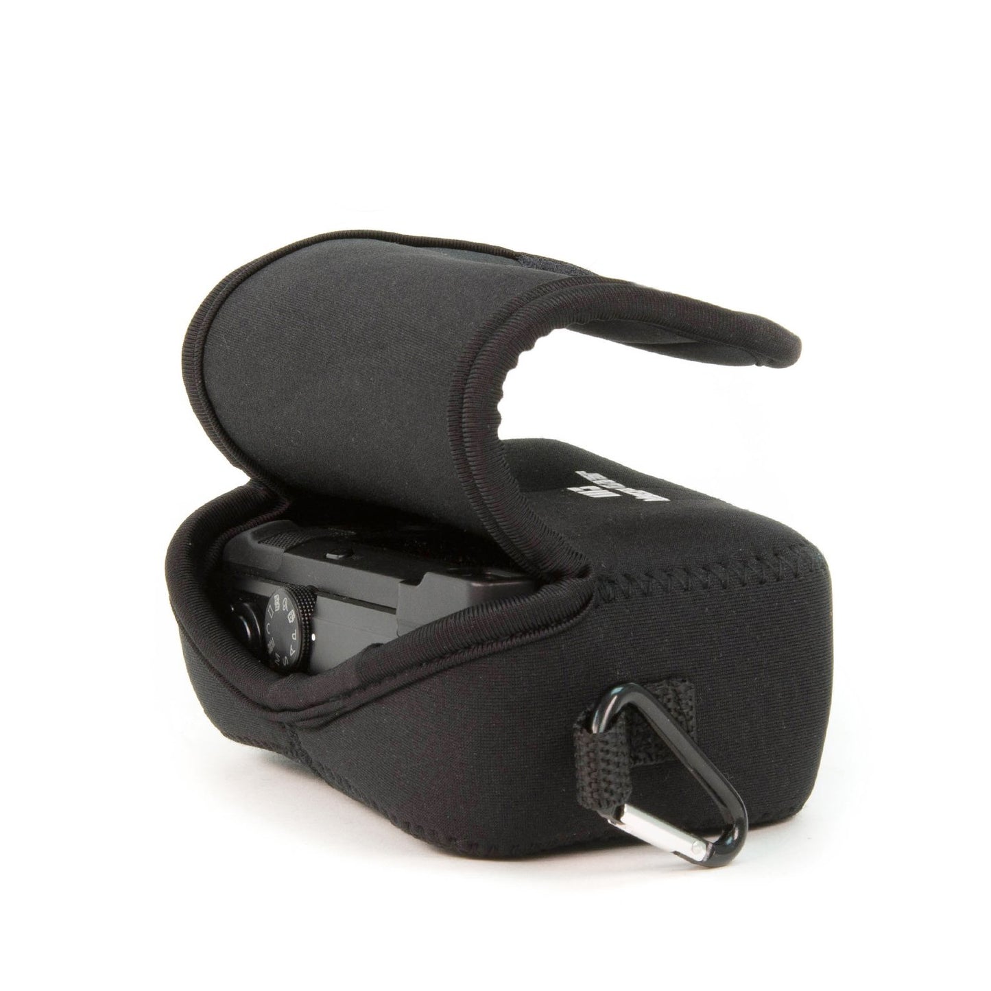 Megagear Canon Powershot Sx730 Hs, Sx720 Hs, Sx710 Hs, G16, G15 Ultra Light Neoprene Camera Case, With Carabiner - Black - MG1245
