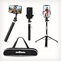 Audience Mobile Tripod and Selfie Stick with Bluetooth Remote for Mobile Content Creators