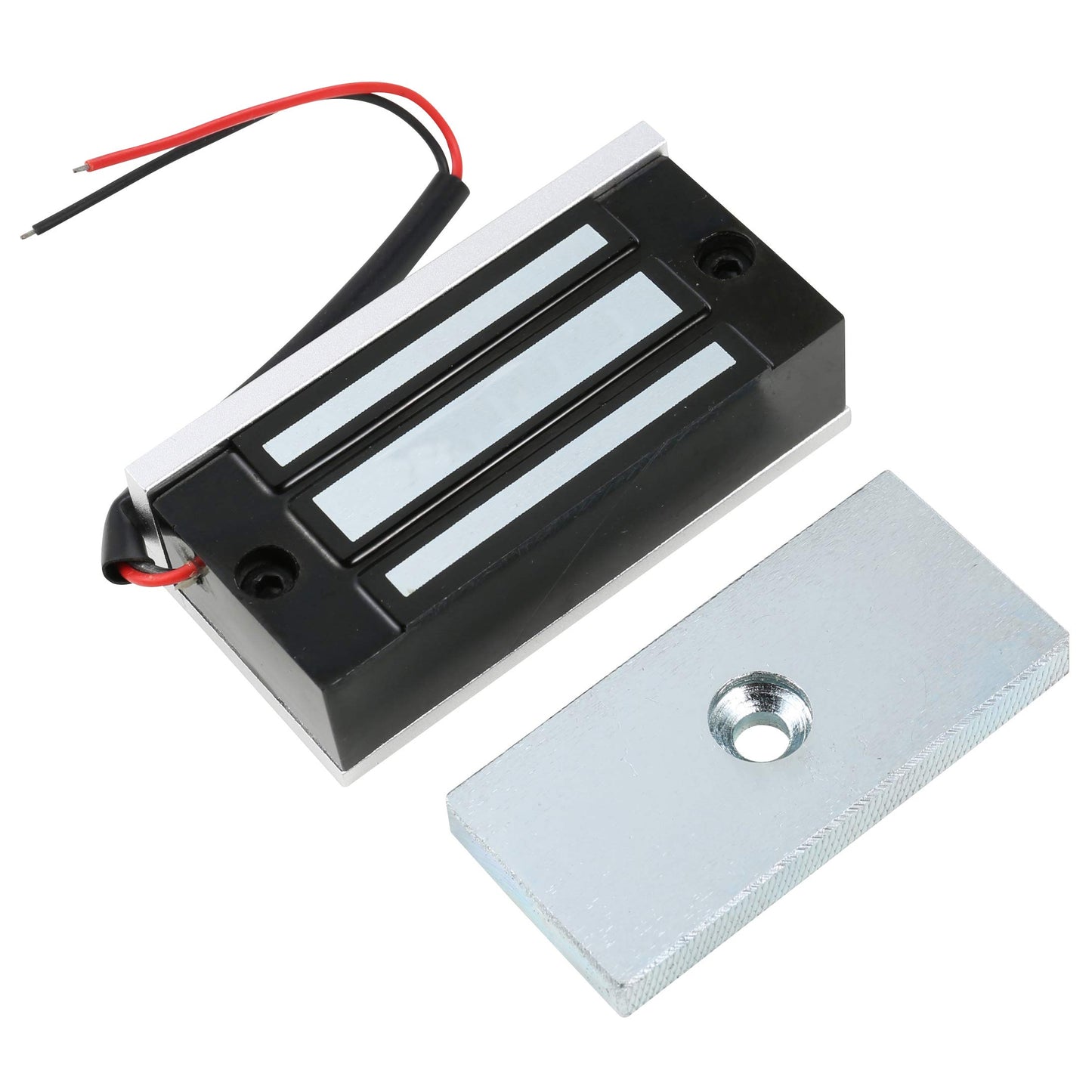 UHPPOTE 60KG 120lbs Holding Force Mini Electromagnet Lock 12V Fail Safe for Door Acces Control System