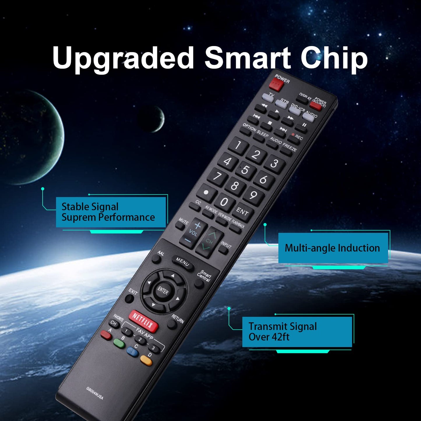 New TV Remote Control for All Sharp Brand TV Smart TV?Aquos TV