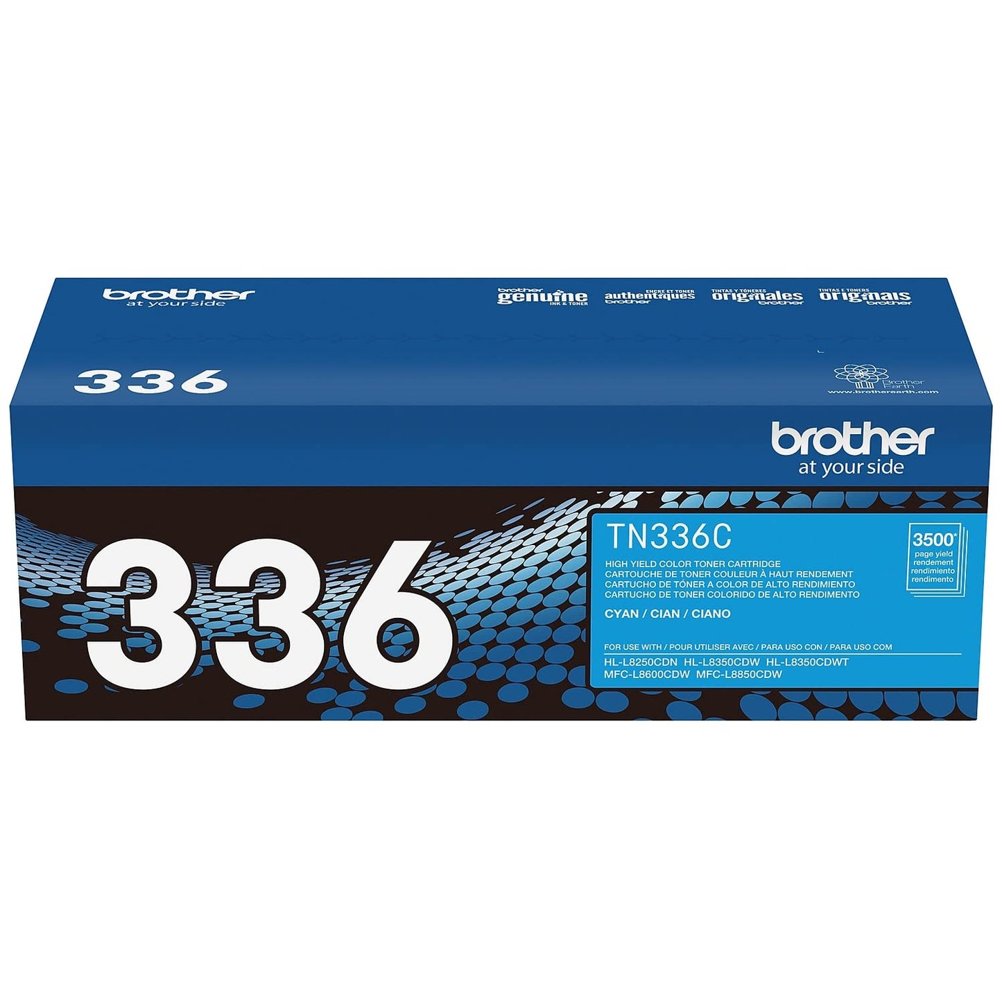 Brother Printer TN336C Toner Cartridge