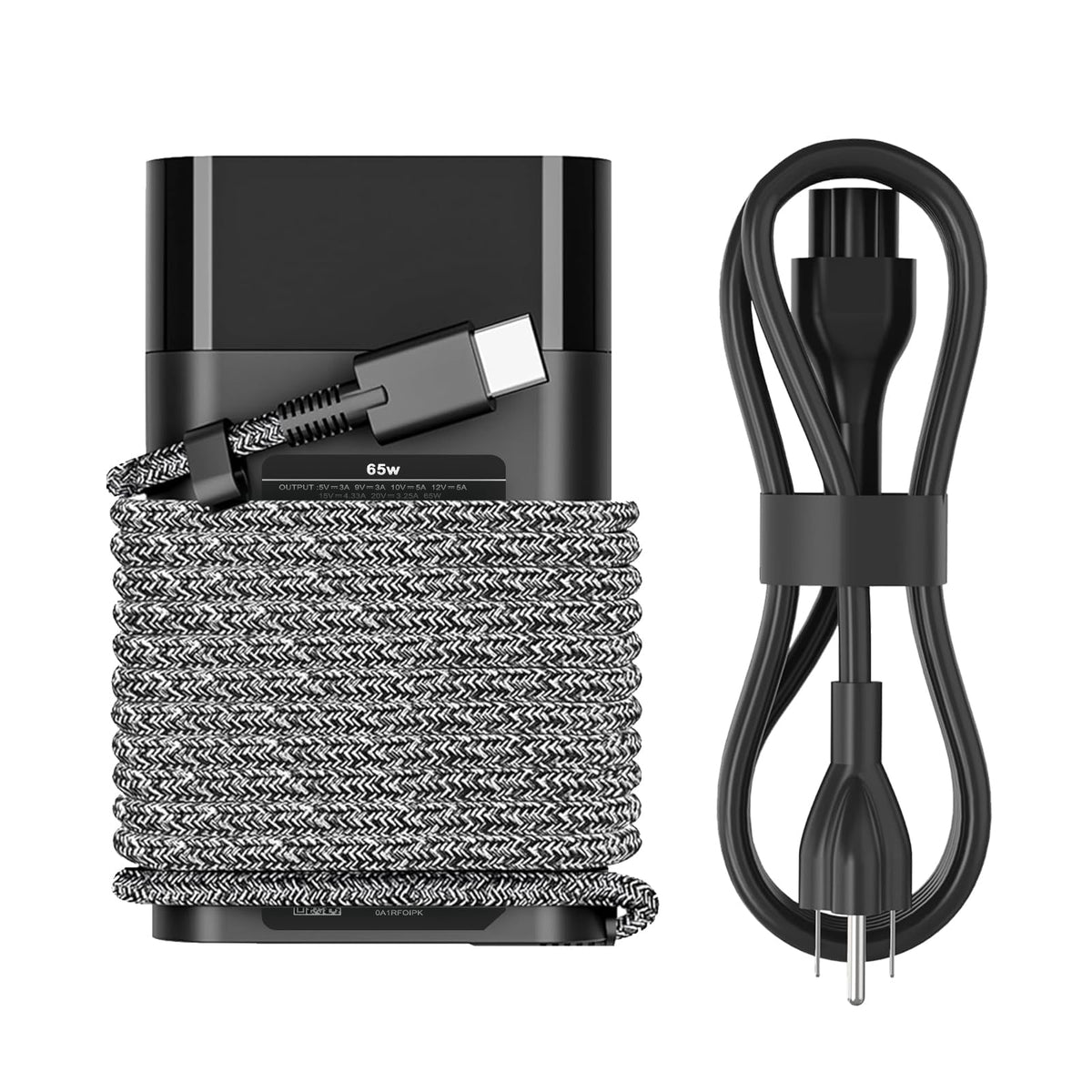 DJW 65W USB C Laptop Charger Compatible with HP Spectre x360,Envy,Elitebook x360,Pavilion, Elite x2,Chromebook,Omnibook,Dragonfly,Zbook,ProBook Travel