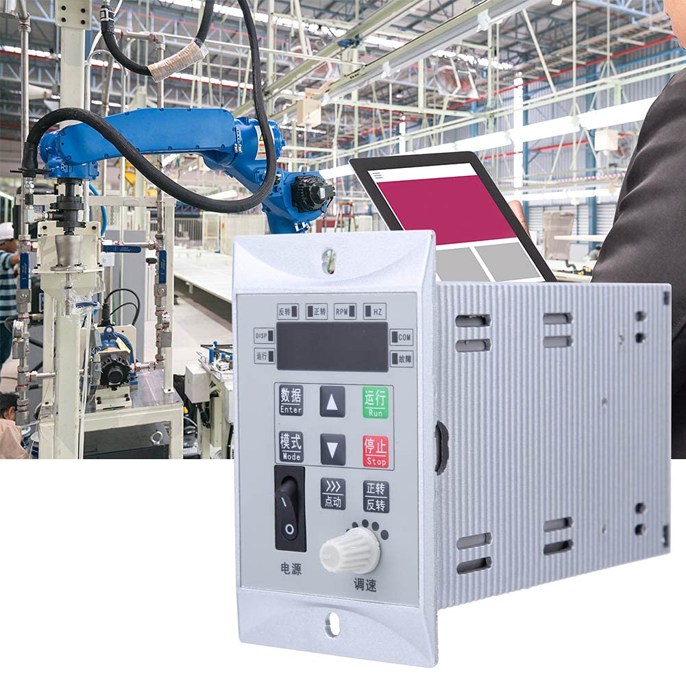 220V 220W VFD Variable Frequency Drives,Single Phase 220V Input and Output Mini Motor Governor,PWM Control Single Phases Motor Industrial Automation…