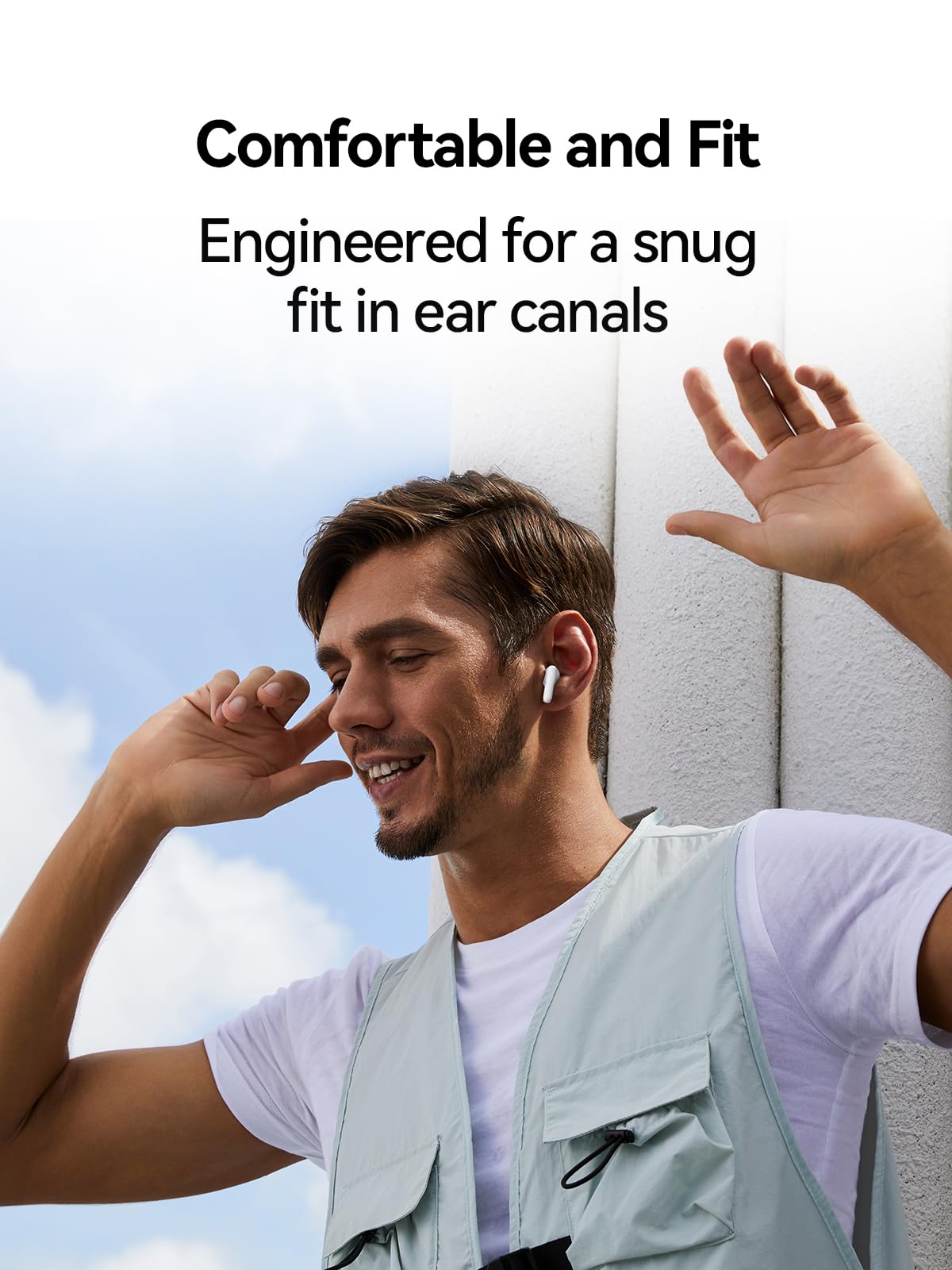 1MORE Q10 Wireless Earbuds (White)