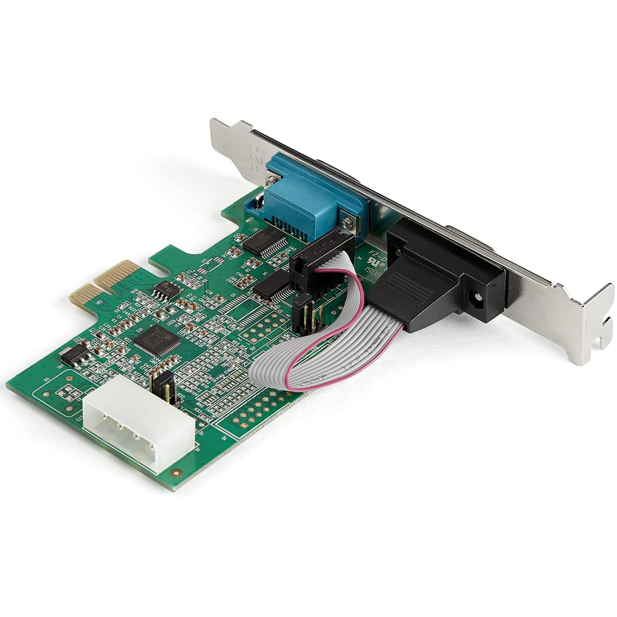 StarTech 2-Port PCI Express RS232 Serial Adapter Card, TAA (PEX2S953)