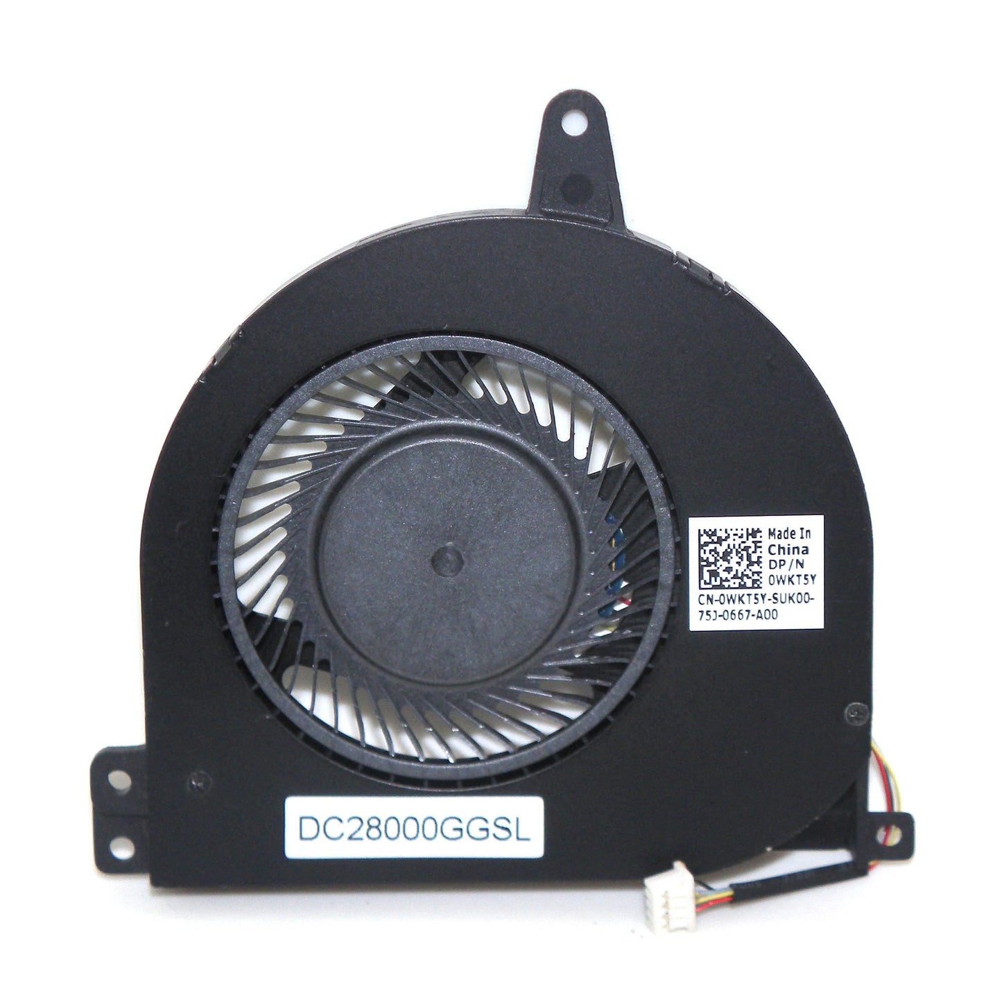 Replacement CPU Colling Fan for DELL Latitude E5470 P62G 0WKT5Y, WKT5Y, DC28000GGSL, EG50050S1-C780-S9A