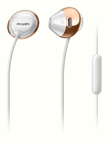 Philips Flite Hyprlite in Ear Headphone with Mic - White (SHE4205WT/27)