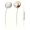 Philips Flite Hyprlite in Ear Headphone with Mic - White (SHE4205WT/27)
