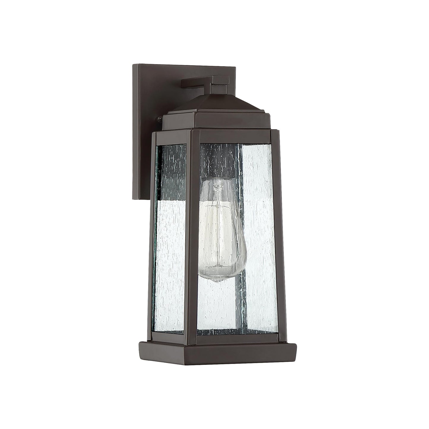 Quoizel RNL8405WT Ravenel Outdoor Wall Sconce Lighting, 1-Light, 100 Watt, Western Bronze (13"H x 5"W)