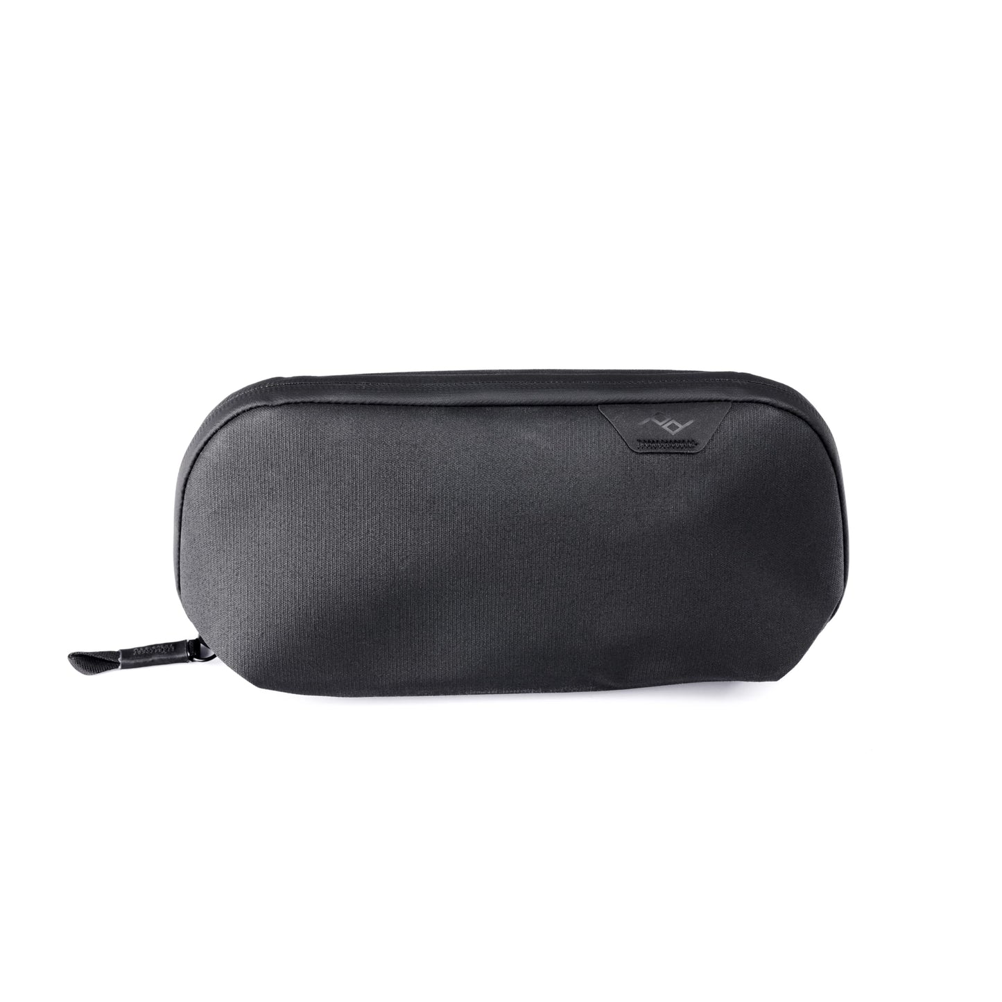 Peak Design Small Tech Pouch, Black, Electronics Organizer for Travel or Everyday Carry, Origami-Style Storage, Cable Pass-Through, Weatherproof