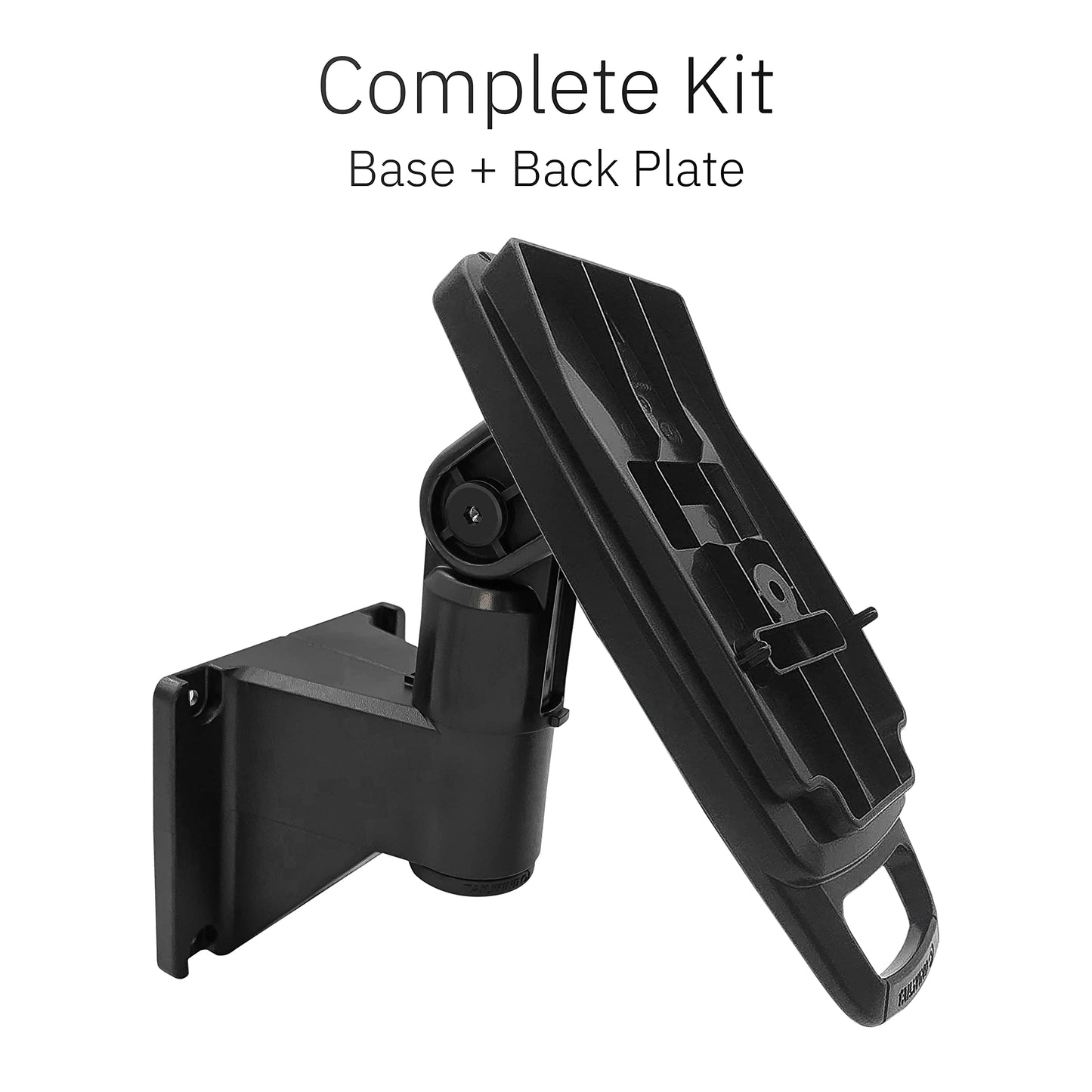 ENS Tailwind Pax S300 7" Key Locking Wall Mount Terminal Stand, Black