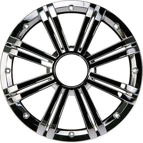 KICKER KMW10G Subwoofer Grille LED-Ready, Chrome