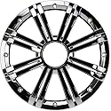 KICKER KMW10G Subwoofer Grille LED-Ready, Chrome