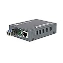Fast Ethernet Fiber Media Converter - UTP to 100Base-FX - LC Singlemode, 20km...