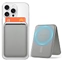 OCASE for MagSafe Wallet, Magnetic Card Holder with Adjustable Stand, PU Leather Phone Wallet for iPhone 17/16/15/14/13/12/Plus/Air/Pro/Pro Max