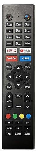 Remote Control Compatible with Sceptre Smart Android TV