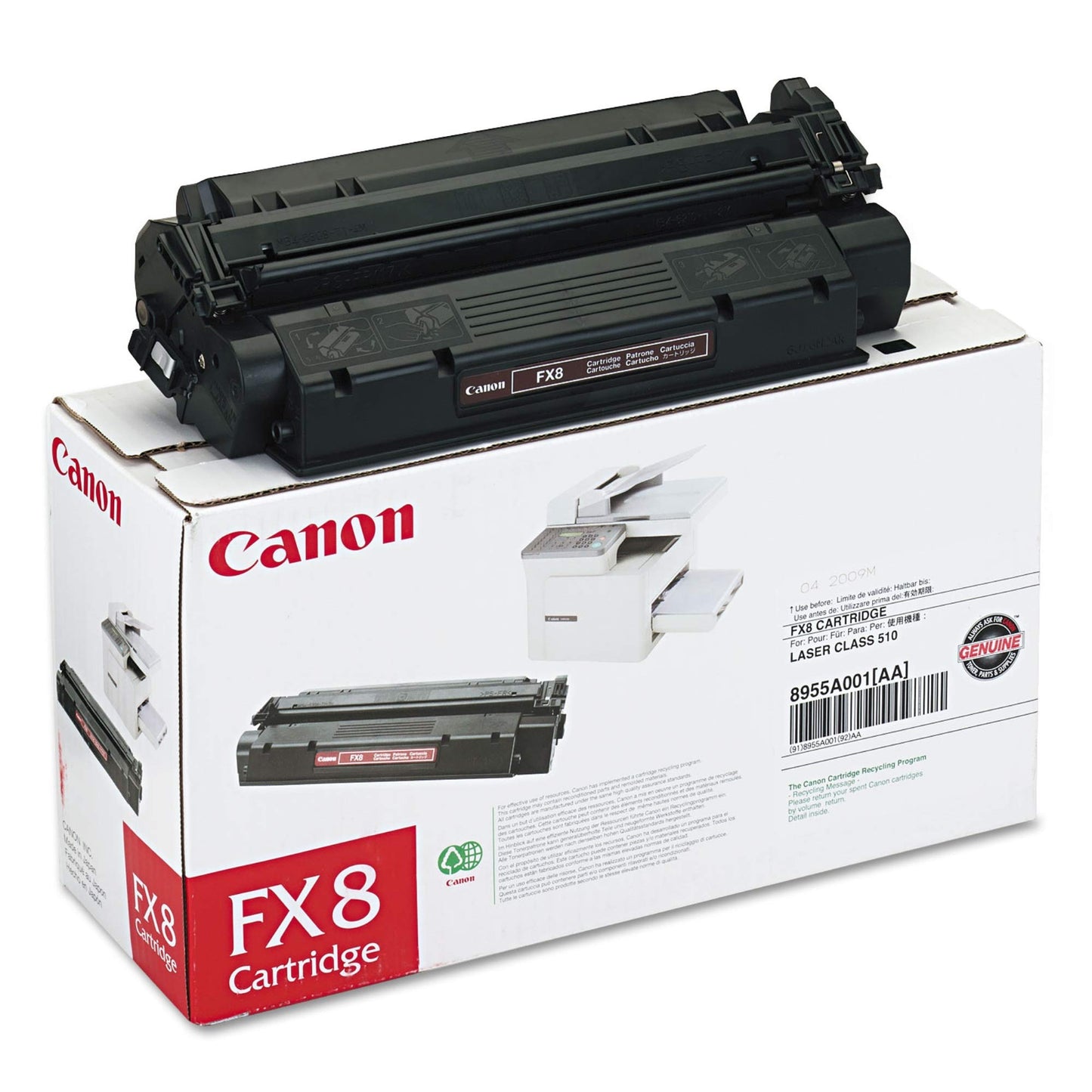 Canon FX-8 Toner Cartridge,Black