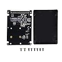 GINTOOYUN MSATA Mini PCI-E SSD to 2.5 Inch IDE 44Pin Enclosure Adapter, Black for Notebook Laptop?Desktop Computer and More