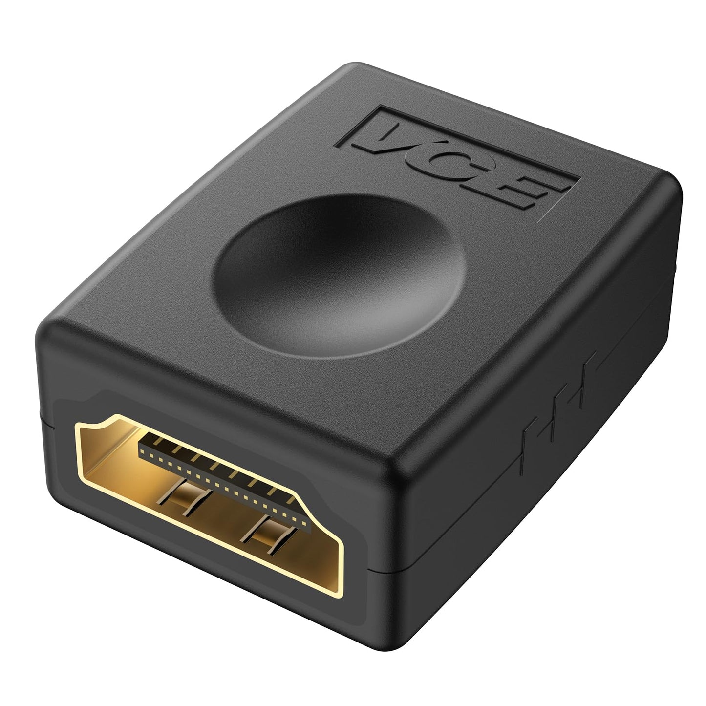 VCE HDMI Coupler Female to Female HDMI Adapter Gold Plated High Speed Double Female Connector Support 3D 4K 1080P Extender