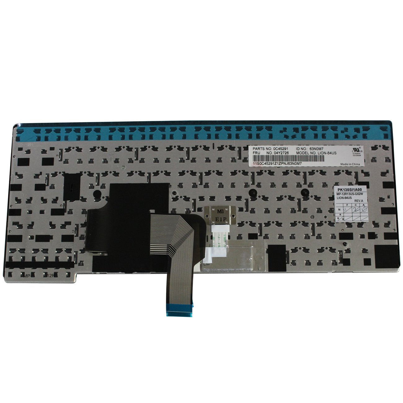 AUTENS Laptop Replacement Keyboard for Lenovo ThinkPad E431 E440 L440 L450 Laptop No Backlight (4 Fixing Screws)