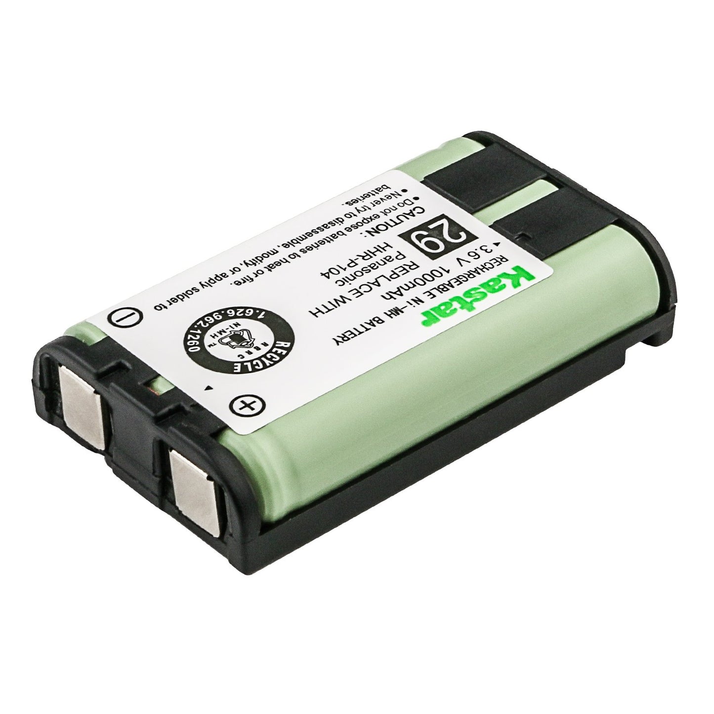 Empire Cordless Phone Battery, Works with Panasonic KX-TG5631 Cordless Phone, (NiMh, 3.6V, 850 mAh) Ultra Hi-Capacity Battery