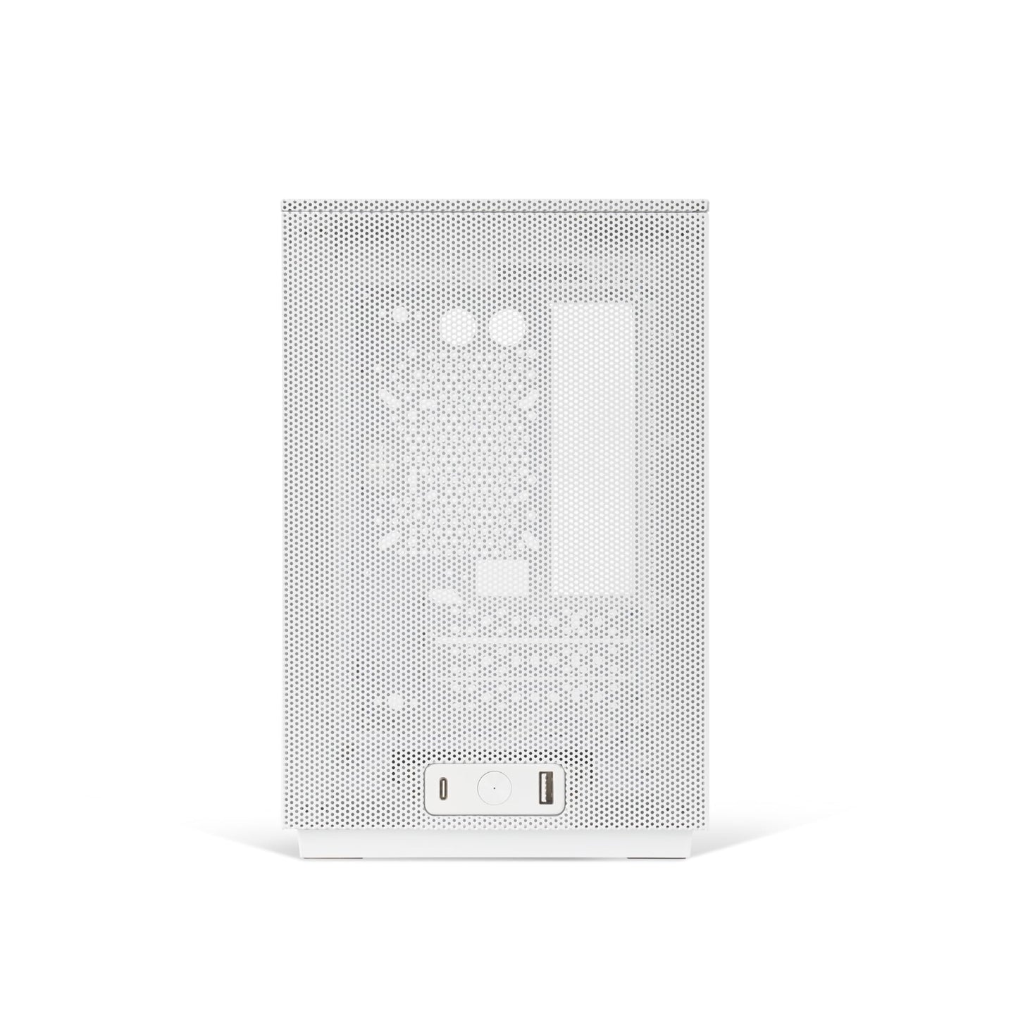 SSUPD Meshroom D Mini-ITX SFF PC Case 15L Full-Mesh Panel Tool-Free Access Supports RTX 5090 GPUs White