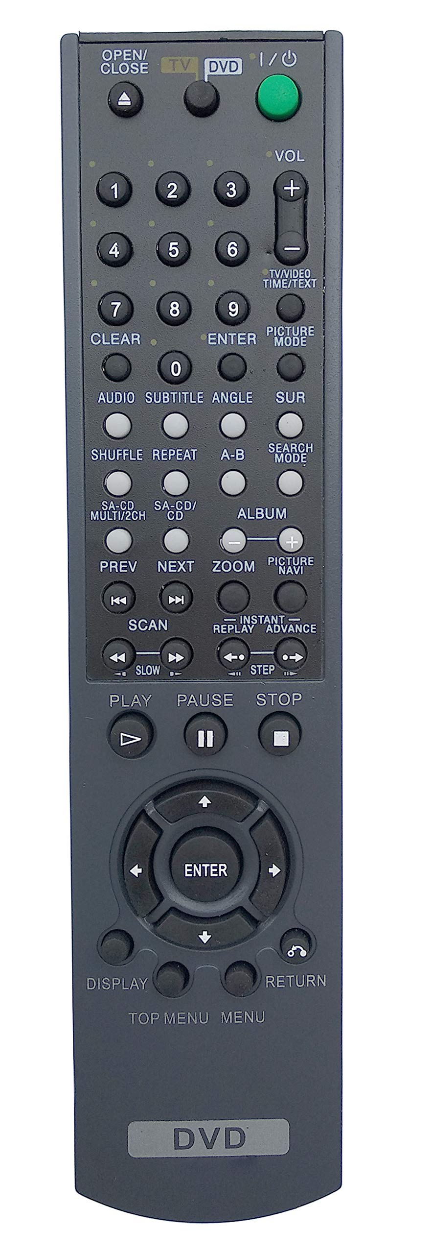 Universal Remote Compatible for Sony RMT-D171A DVP-NS775V RMT-D159A DVP-NC682V DVP-NC685V DVD Player