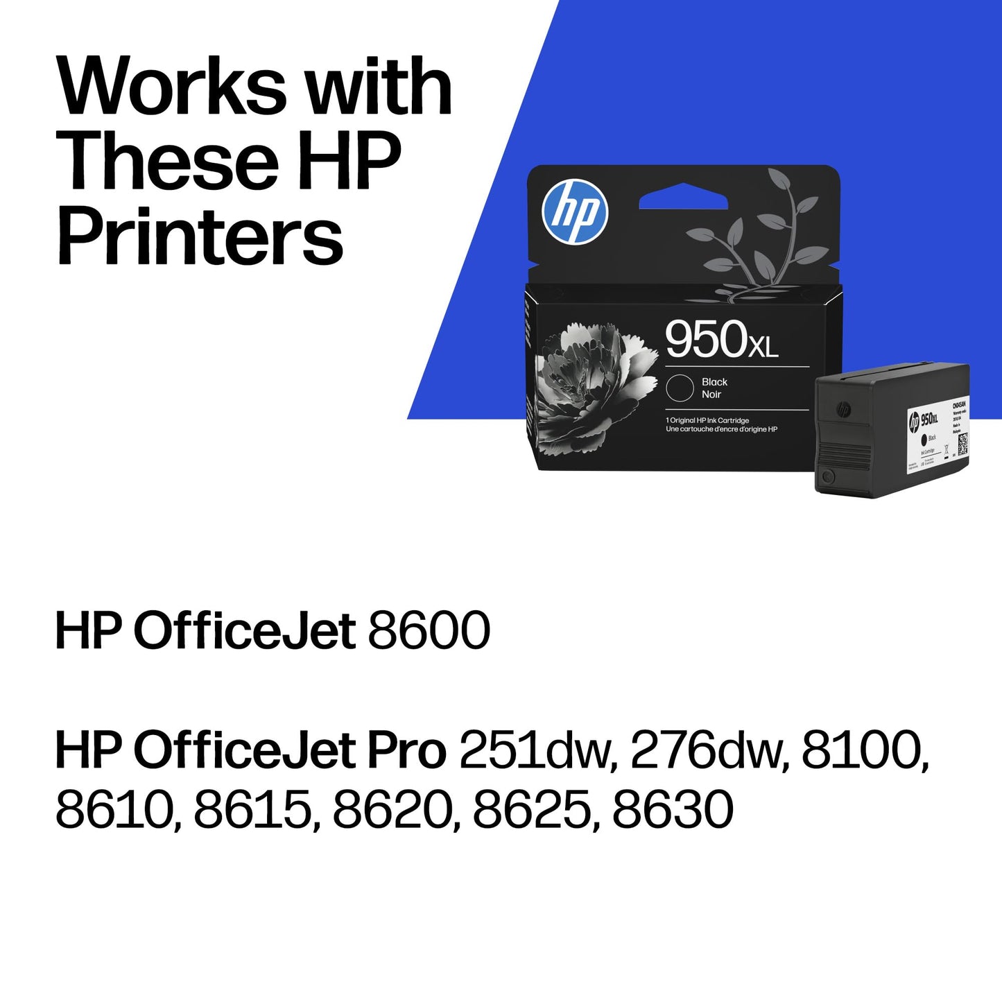 HP 950XL | Ink Cartridge | Black | CN045AN