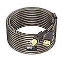GOSYSONG USB 2.0 Printer Cable 50ft - High Speed Active A to B Cord for Printers, Scanners, Fax Machines