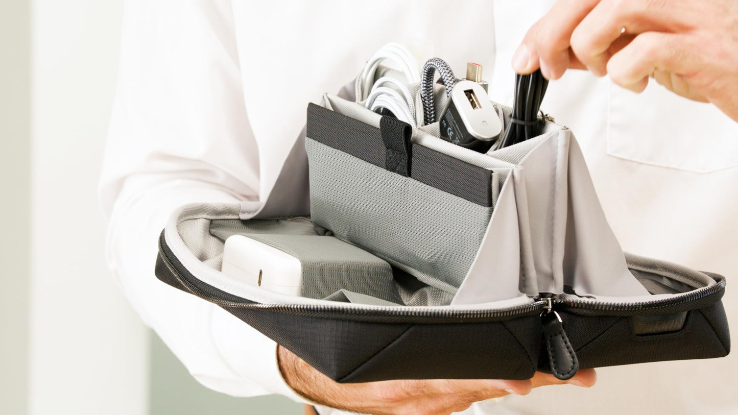 Taskin Electronic Organizer | Tech Accessories Pouch | Cable Organizer