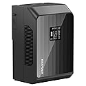 NEEWER Mini V Mount Battery PS099EP, 6800mAh 99Wh V Lock Battery with Two Way 100W PD Fast Charging, Dual USB C/D Tap/BP/USB A/Dual DC/OLED Screen