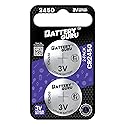 Car Key Battery for Chevy Corvette (2020-2024 Corvette Remote Batteries CR2450 3V Pack of 2)