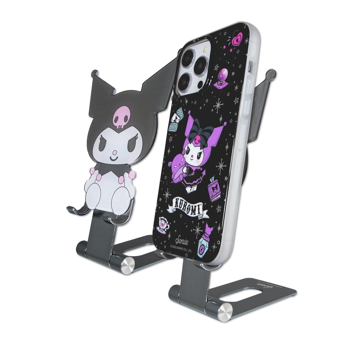 Sonix x Sanrio Character Phone Stand | Adjustable Cell Phone Holder, Desk Stand, Dock | Kuromi