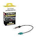 Scosche VWA3B Antenna Adapter for Aftermarket Car Stereo Compatible with Select 2001-19 Domestic and European Vehicles - Radio Antenna Adapter - See