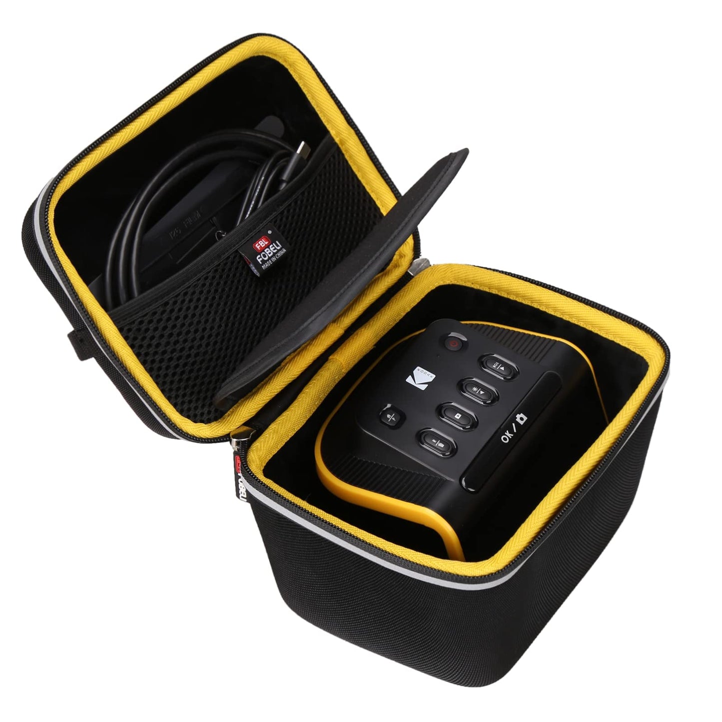 FBLFOBELI Portable Storage Case Compatible for KODAK Slide N SCAN Film and Slide Scan with Large 5” LCD Screen, EVA Hard Travel Protective Container